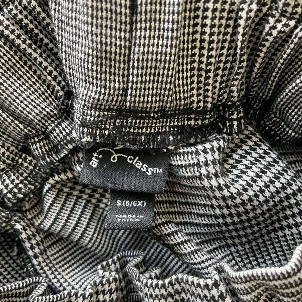 Girls classic wide legged tweed/houndstooth size 6 pants from art classic - Picture 2 of 3